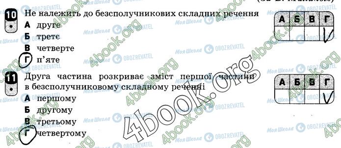ГДЗ Українська мова 9 клас сторінка В2 (10-11)